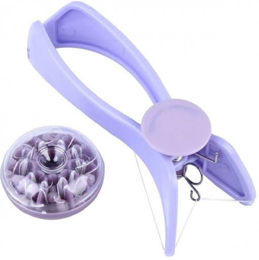 Maquina Depiladora Corporal Y Facial Tipo Hilo Color Violeta