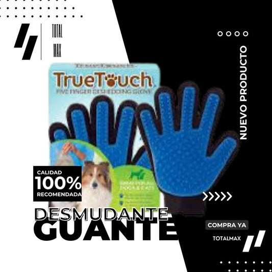 Guante Bobo Touch para eliminar el pelo de perros y gato
