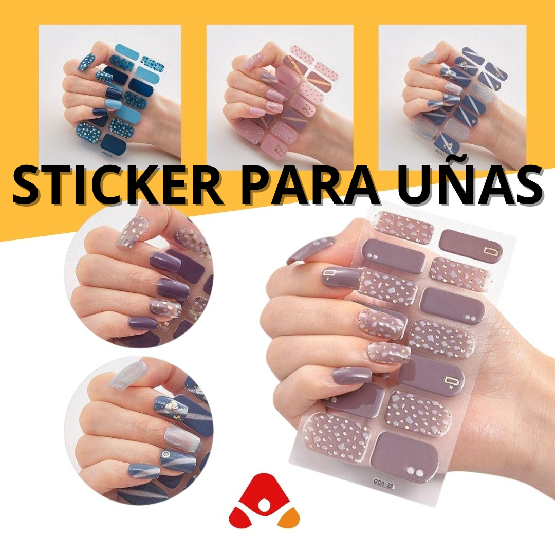 STICKER PARA UÑAS
