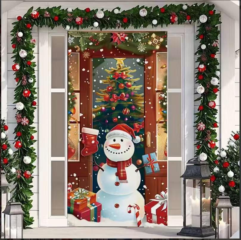 FORRO DE PUERTA NAVIDEÑO