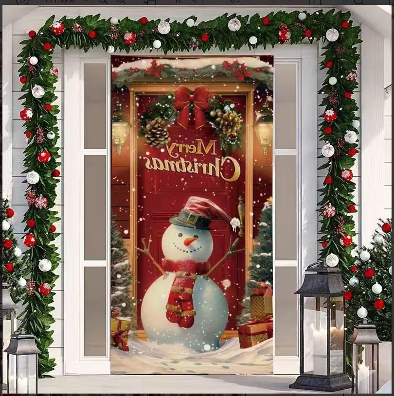 FORRO DE PUERTA NAVIDEÑO